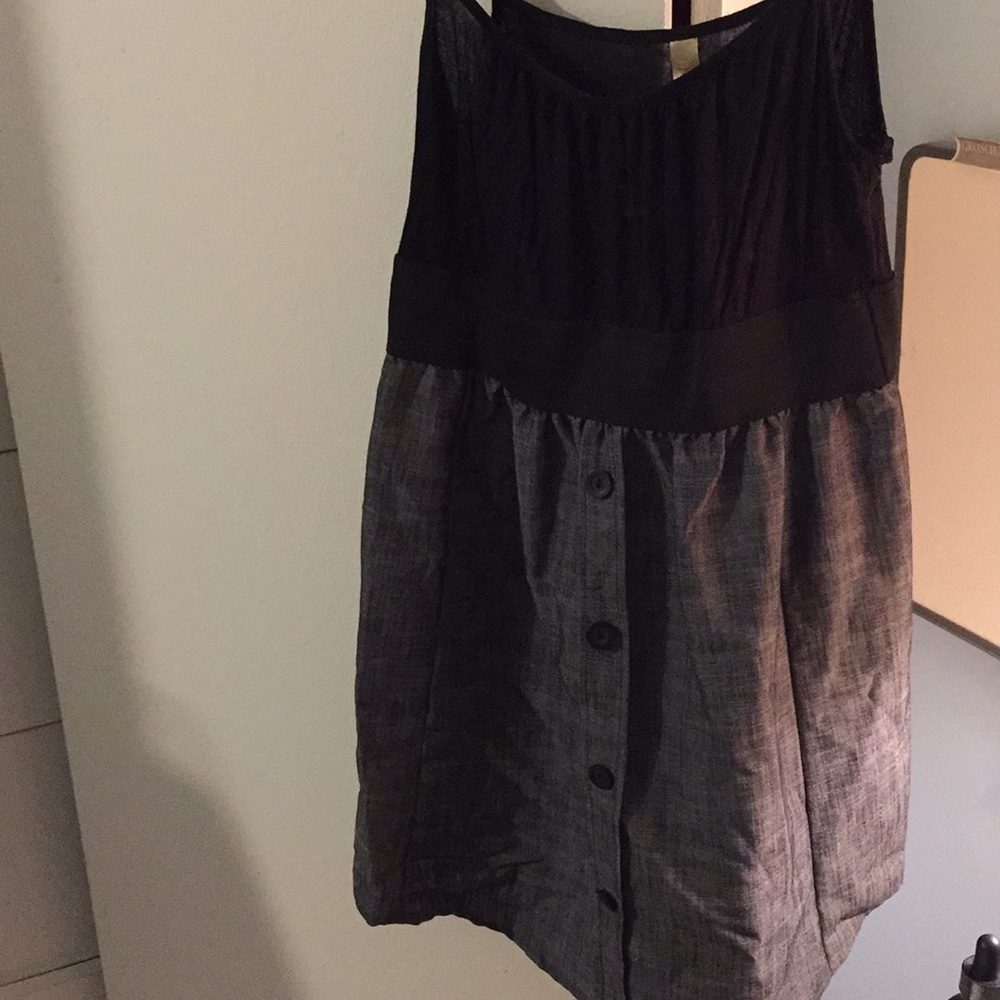 Work appropriate black and grey dress